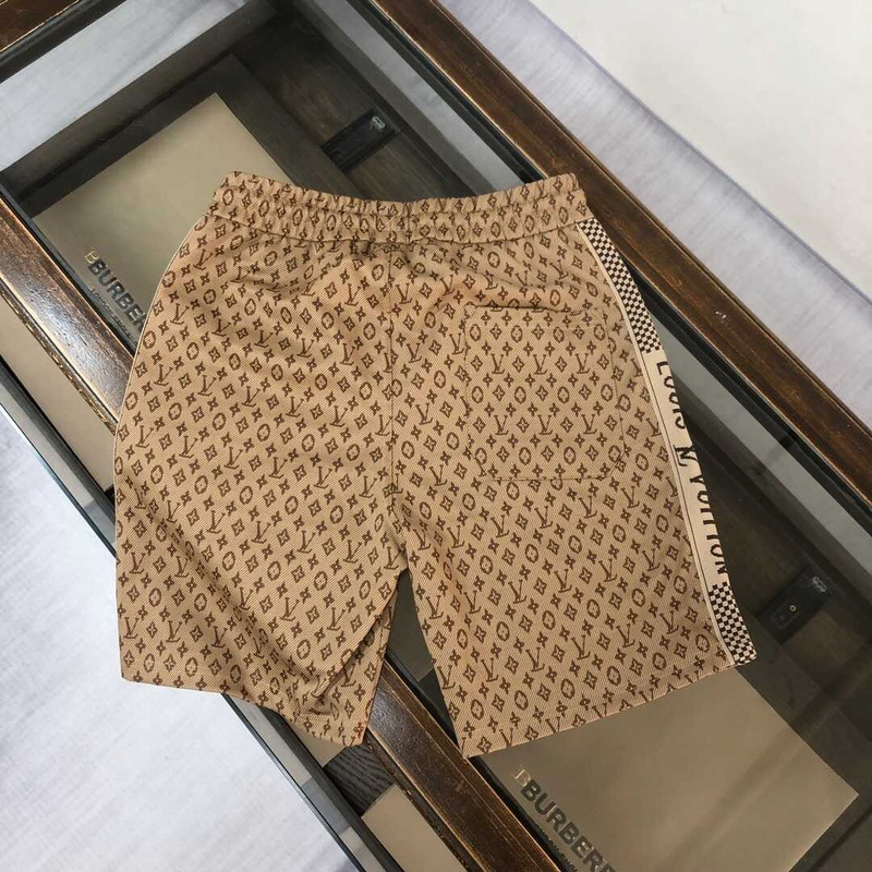 l**is V*t*n monogram shorts brown