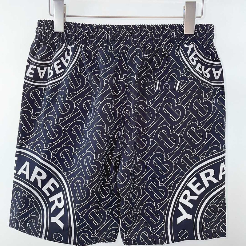 B**rry logo printed short in black