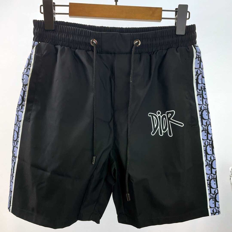 D*or logo printed oblique  short in black