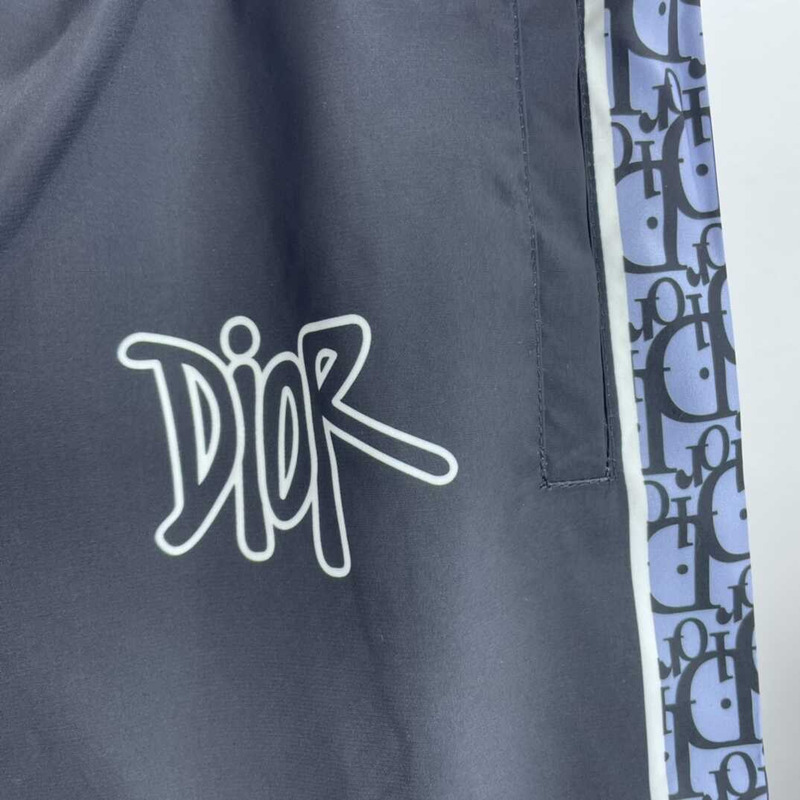 D*or logo printed oblique  short in black