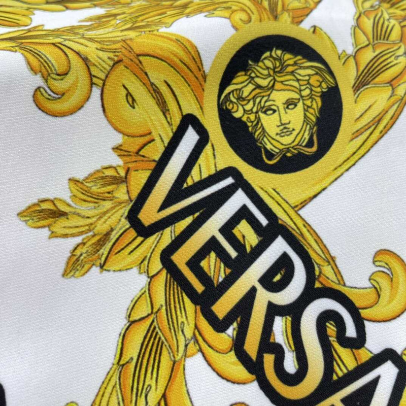 Versace Logo Printed Short in Muticolor