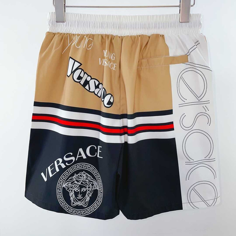 Versace Logo Printed Short in Muticolor