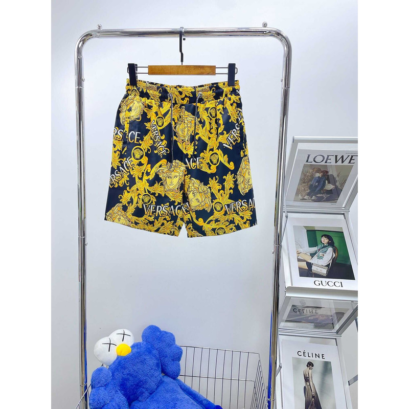 Versace Logo Printed Short in Muticolor