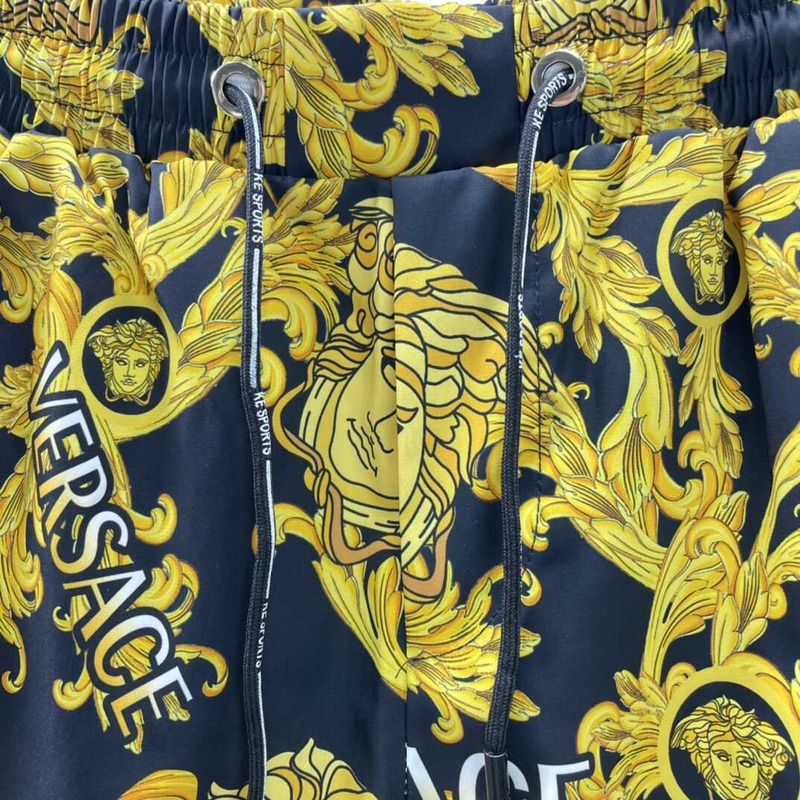 Versace Logo Printed Short in Muticolor