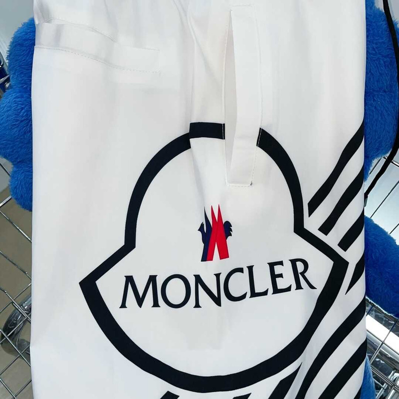 Moncler Logo Printed Short in Muticolor