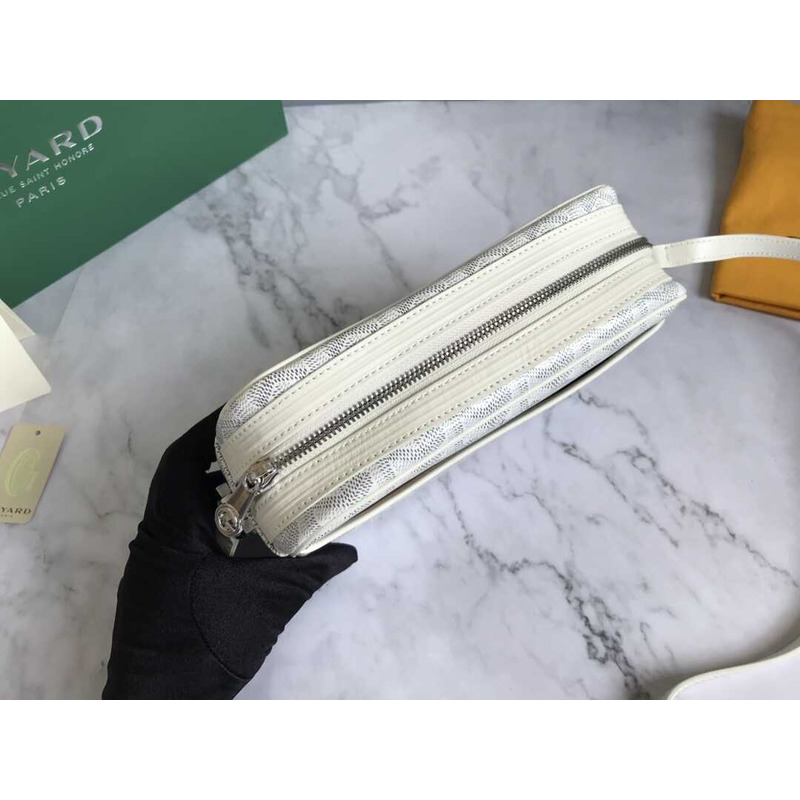 Go*ard cap-vert crossbody bag white