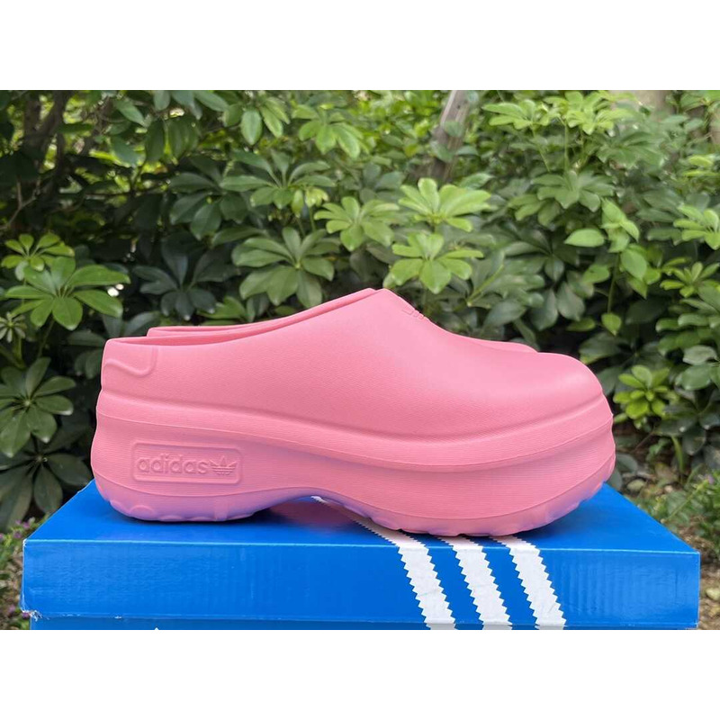 Ad*s adifom stan smith mule shoes in lucid pink