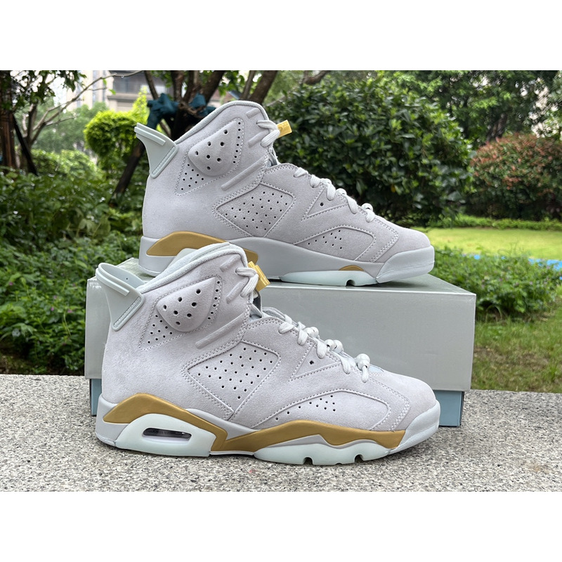 Jordan 6 Retro Craft Paris Olympics White