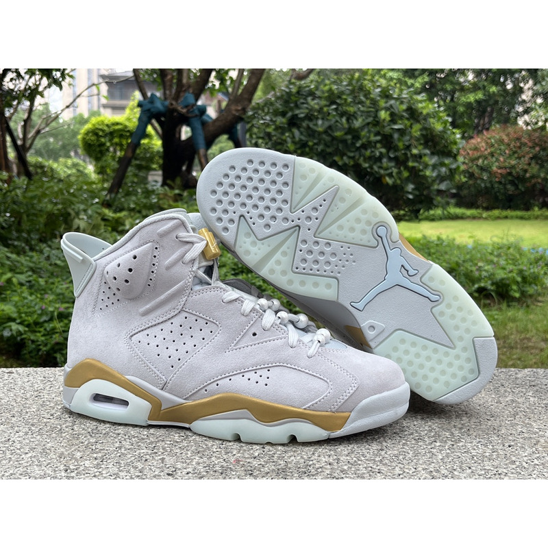 Jordan 6 Retro Craft Paris Olympics White