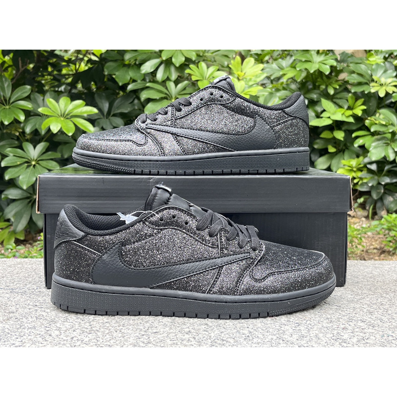 Travis Scott x Air Jordan 1 Low Black