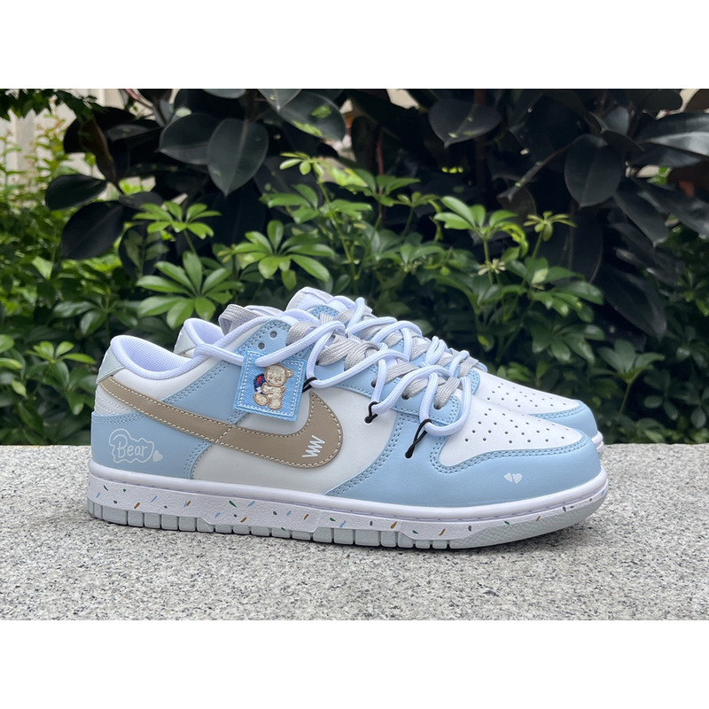 Nike Dunk Pure Platinum Blue/White/Brown