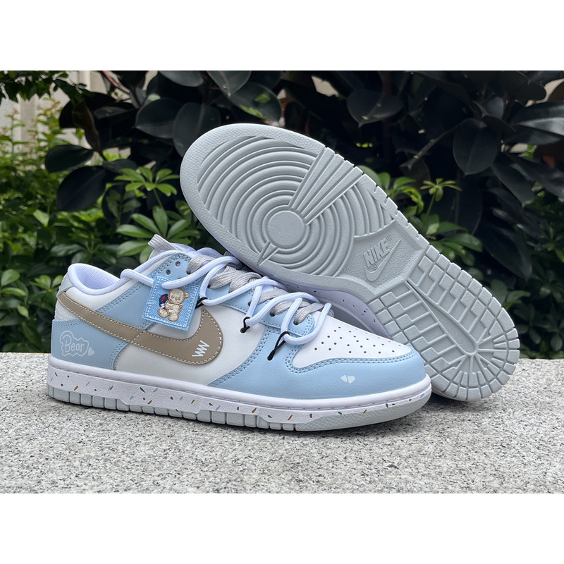 Nike Dunk Pure Platinum Blue/White/Brown