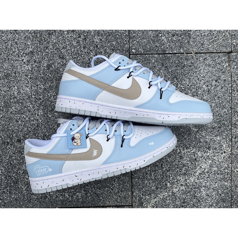 Nike Dunk Pure Platinum Blue/White/Brown