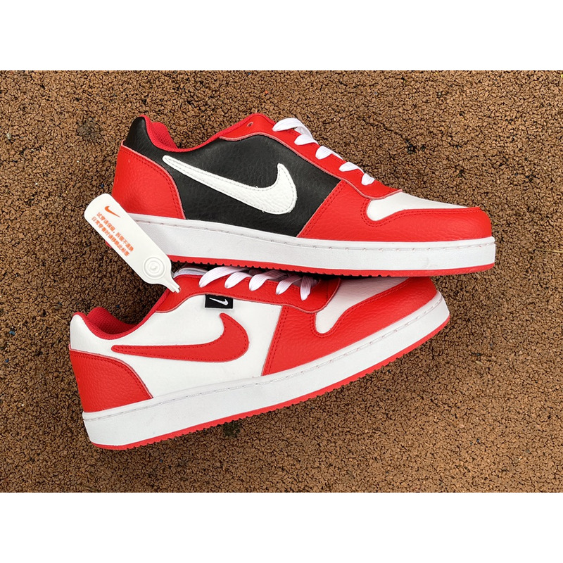 Nike Ebernon Low Premium Shoes White/Black/University Red