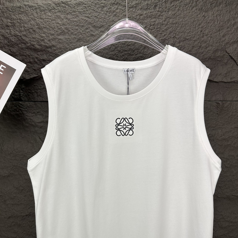 Loewe Sleeveless Performance Tee White