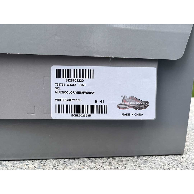 Ba*len*cia*ga 3xl sneakers silver/pink