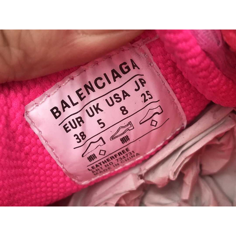 Ba*len*cia*ga 3xl sneakers hot pink