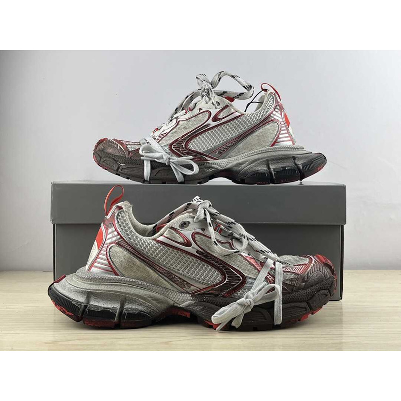 Ba*len*cia*ga 3xl sneakers grey/red