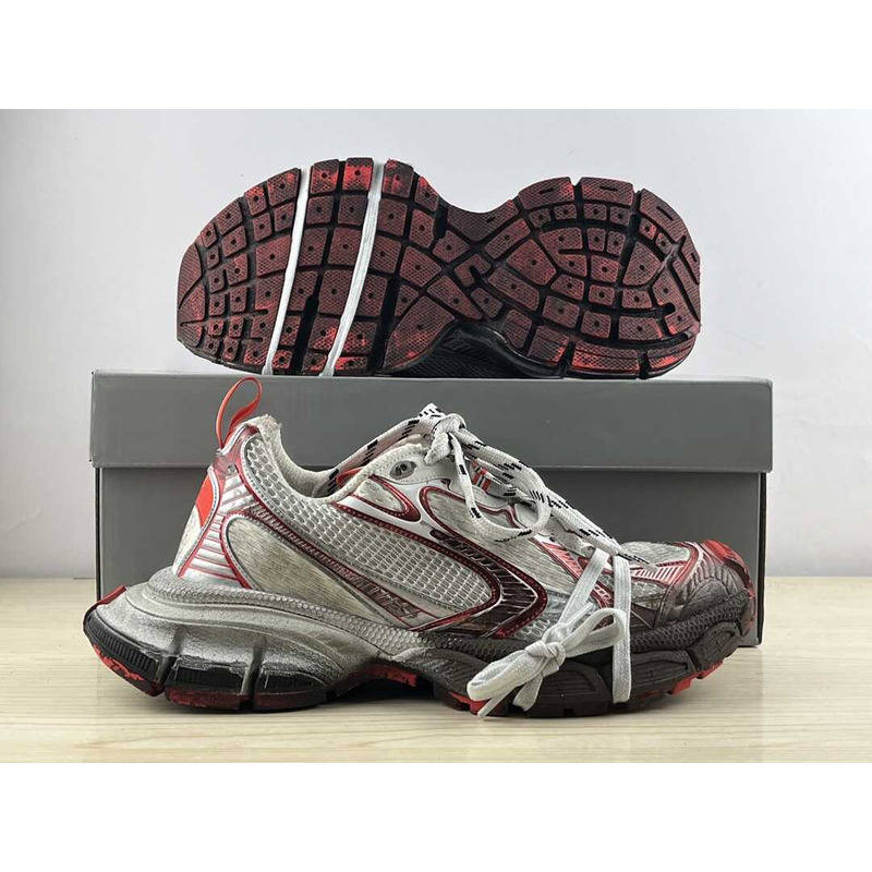 Ba*len*cia*ga 3xl sneakers grey/red