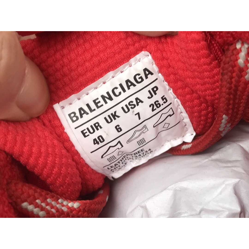 Ba*len*cia*ga 3xl sneakers red