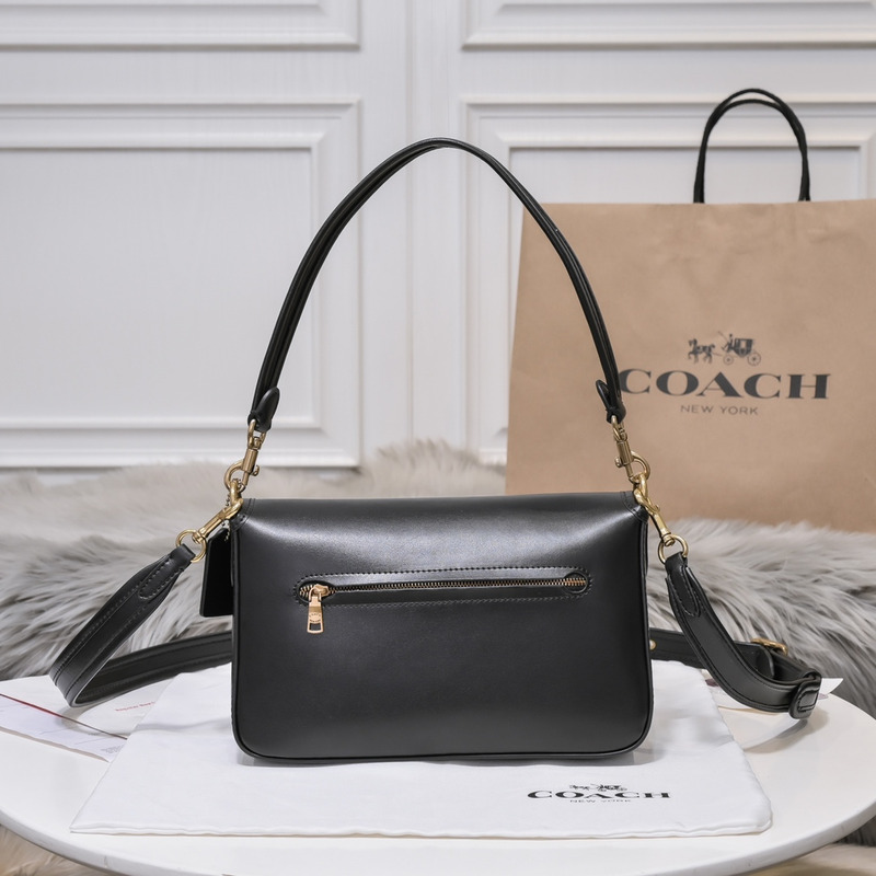 Coach Soft Tabby Black Shoulder Bag