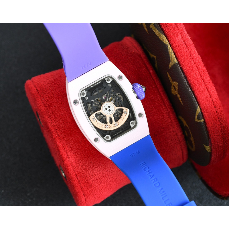 Richard Mille 07-01 Automatic Wacth Blue and Purple