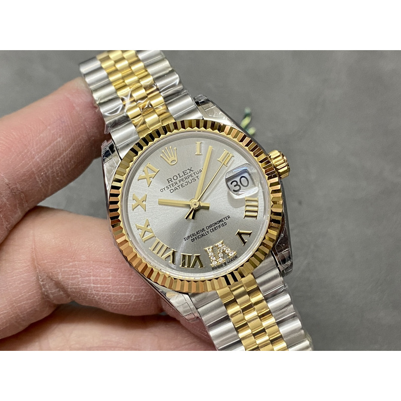 Rolex Datejust Watch Gold