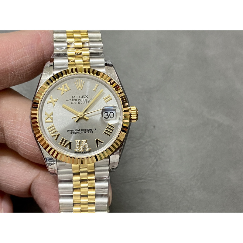 Rolex Datejust Watch Gold