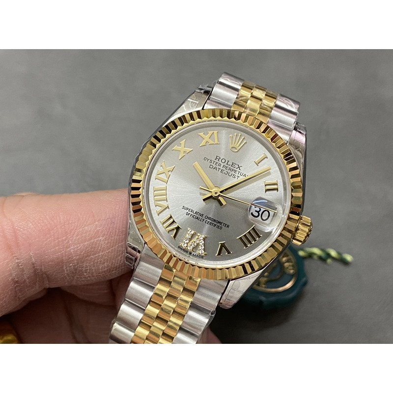 Rolex Datejust Watch Gold