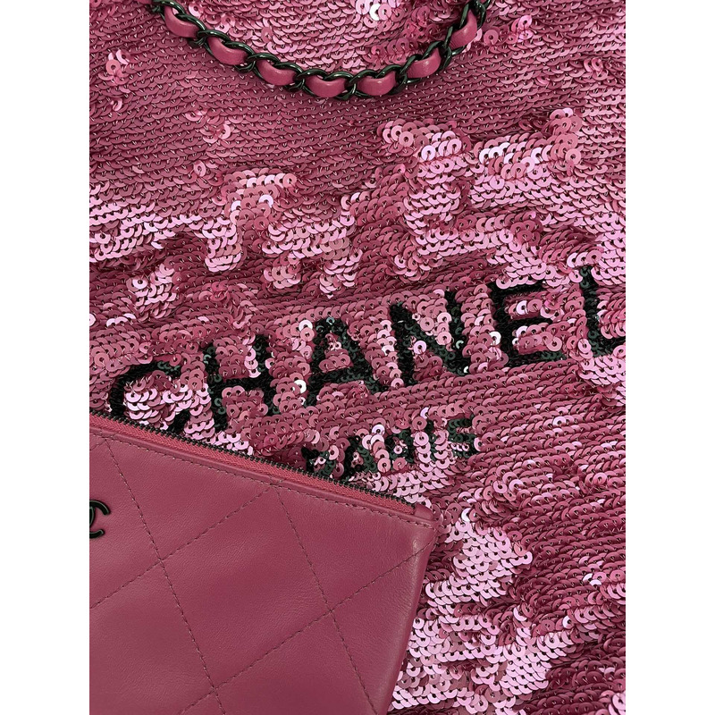 Ch*el shopping bag in pink