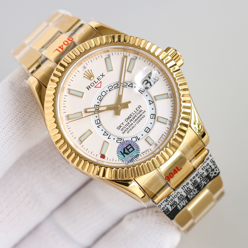 Rolex Sky Dweller Watch Gold