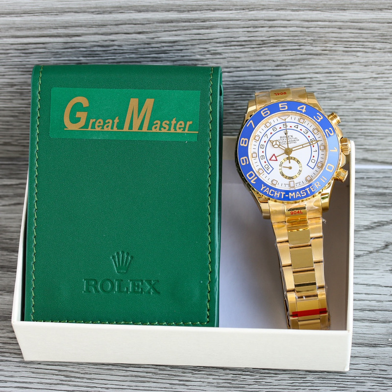 Rolex YACHTMASTER II 44MM 904L Oystersteel Blue Watches