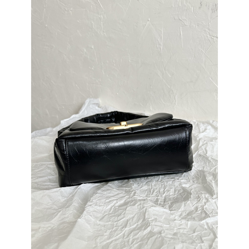 Ba*len*cia*ga monaco shoulder bag calf leather black