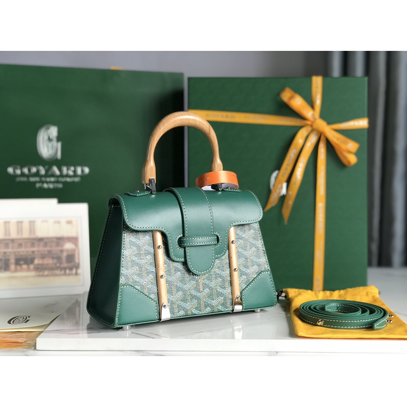 Go*ard saigon structure mini bag green