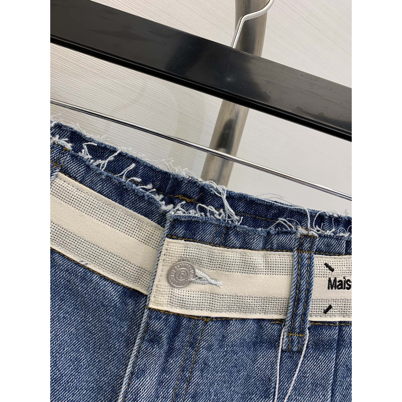 Maison Margiela Shorts Jeans Blue