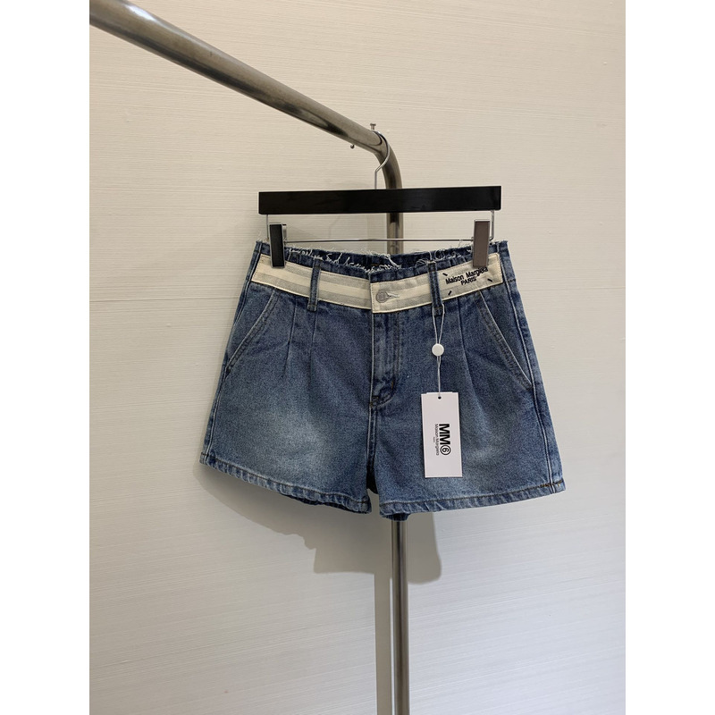 Maison Margiela Shorts Jeans Blue