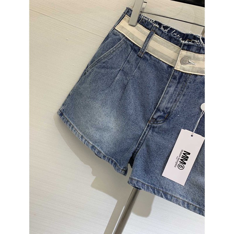 Maison Margiela Shorts Jeans Blue