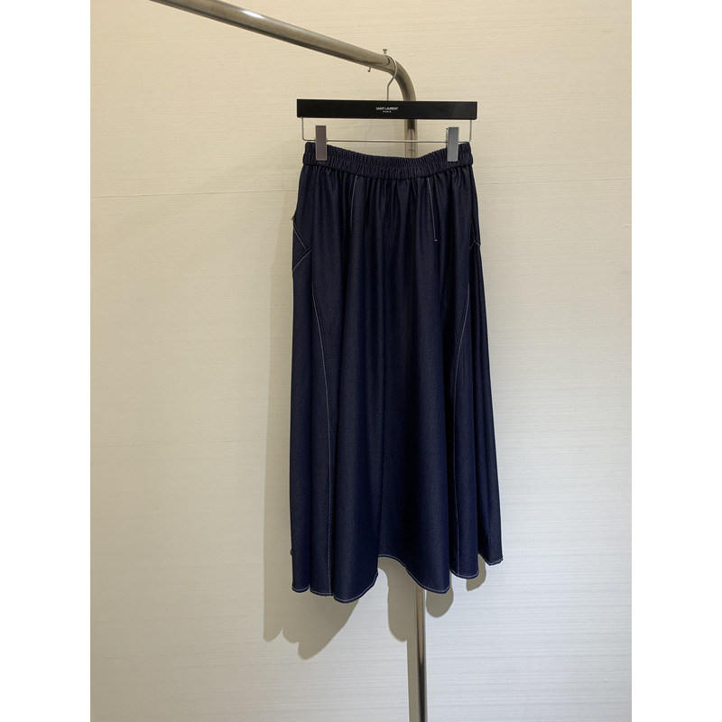 Valentino Mid Skirt Blue