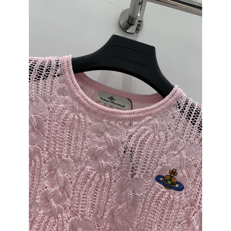 Vivienne Westwood Knit Top Pink