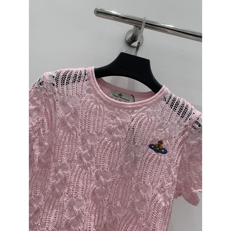 Vivienne Westwood Knit Top Pink