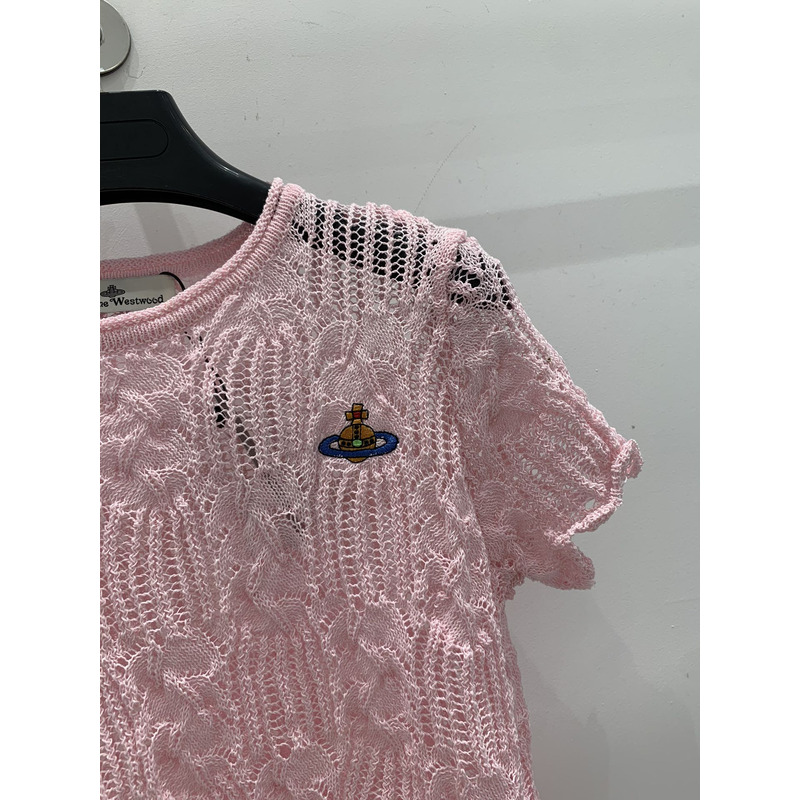 Vivienne Westwood Knit Top Pink