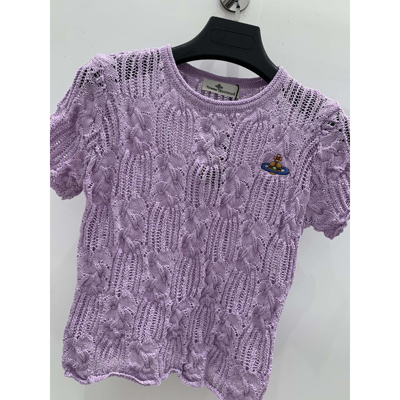 Vivienne Westwood Knit Top Purple