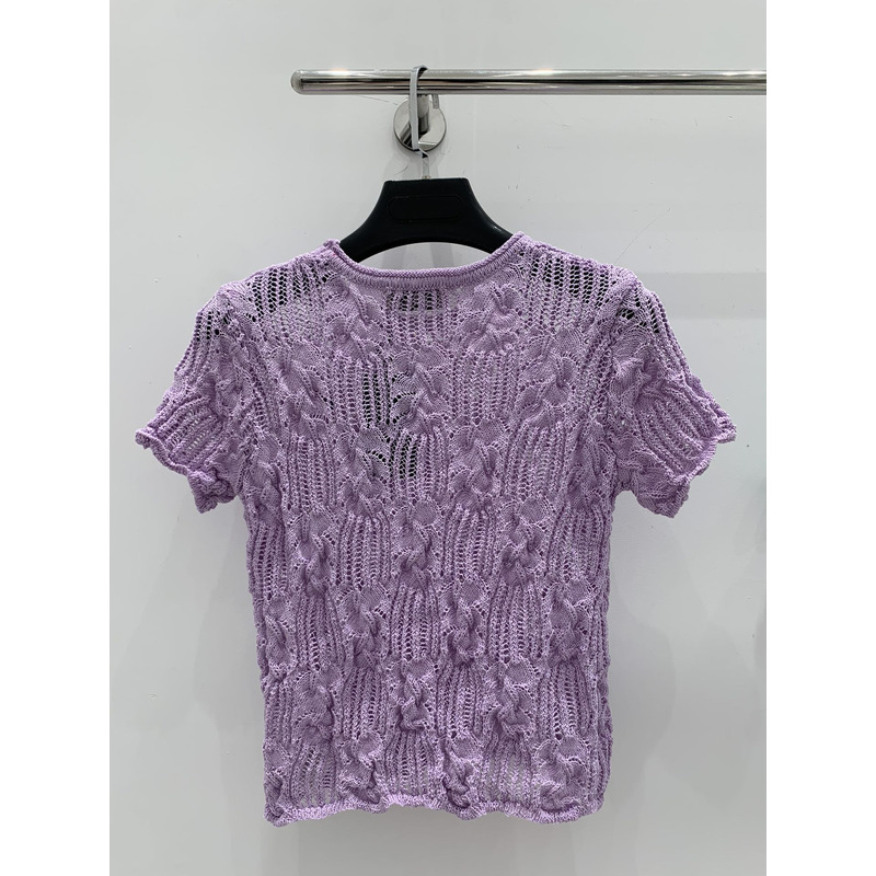 Vivienne Westwood Knit Top Purple