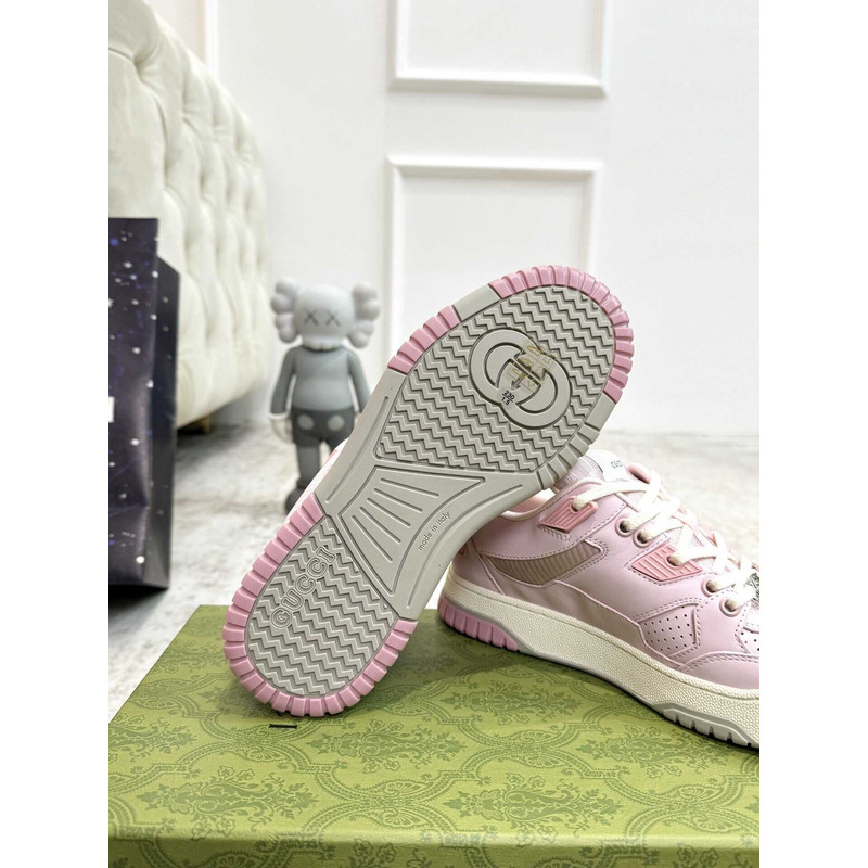 G*u*i interlocking g sneaker with leather pink