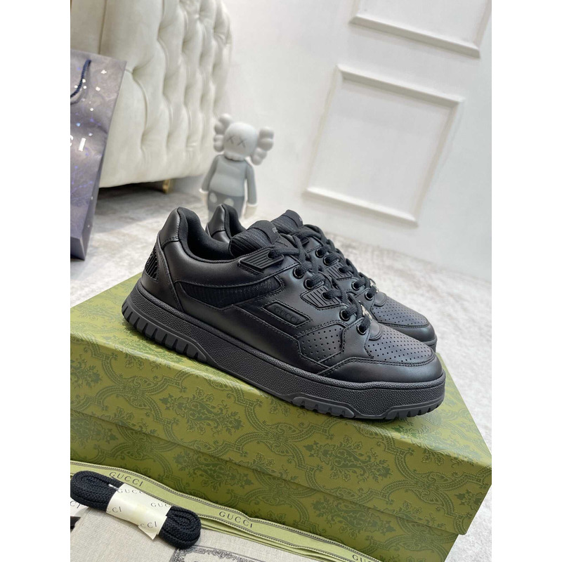 G*u*i jones leather sneaker black