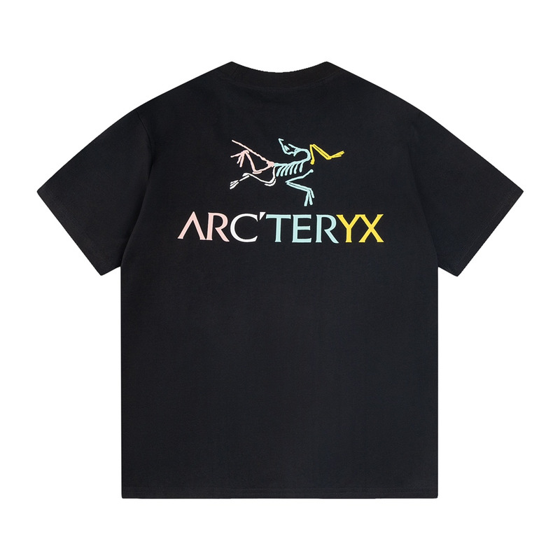 Arcteryx Bird Logo T-Shirts Cotton Black