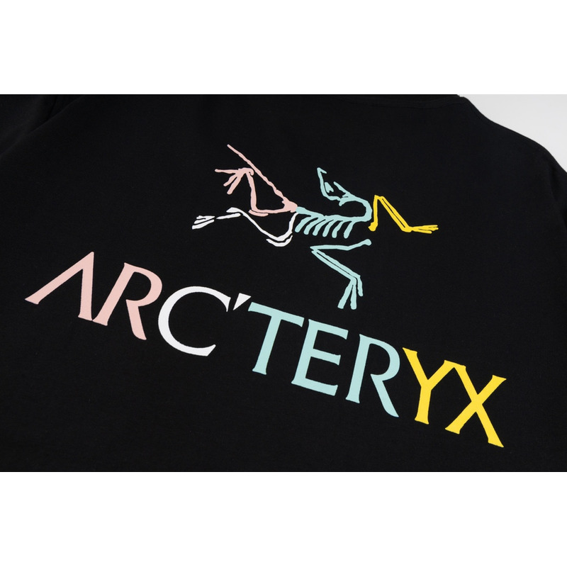 Arcteryx Bird Logo T-Shirts Cotton Black