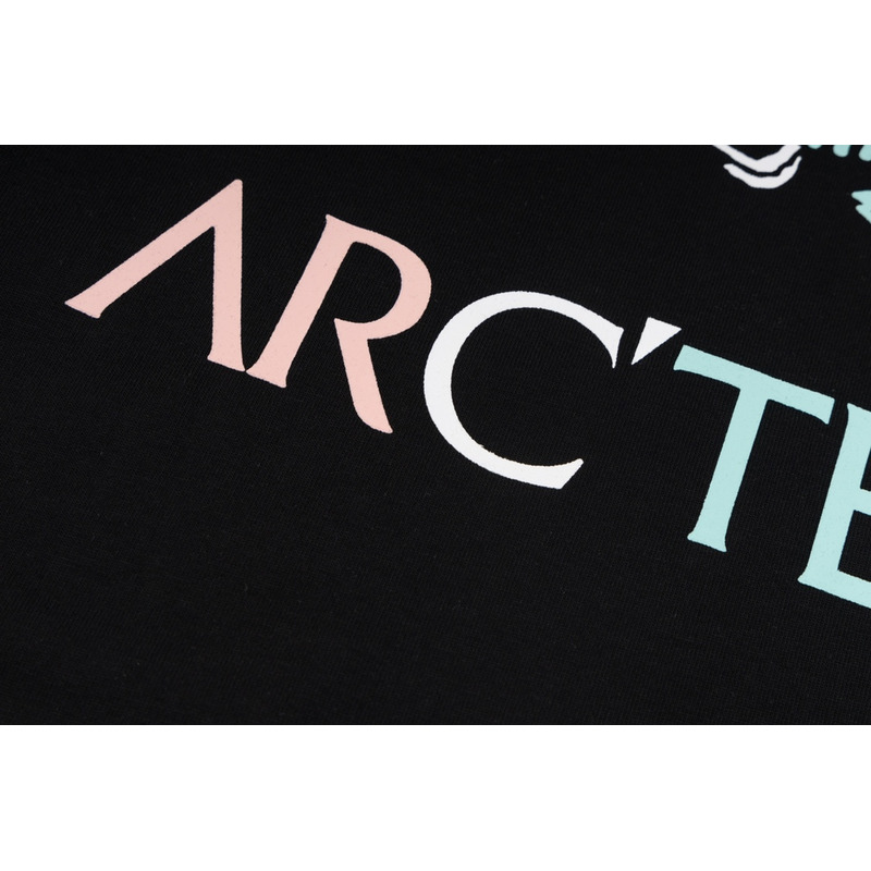 Arcteryx Bird Logo T-Shirts Cotton Black