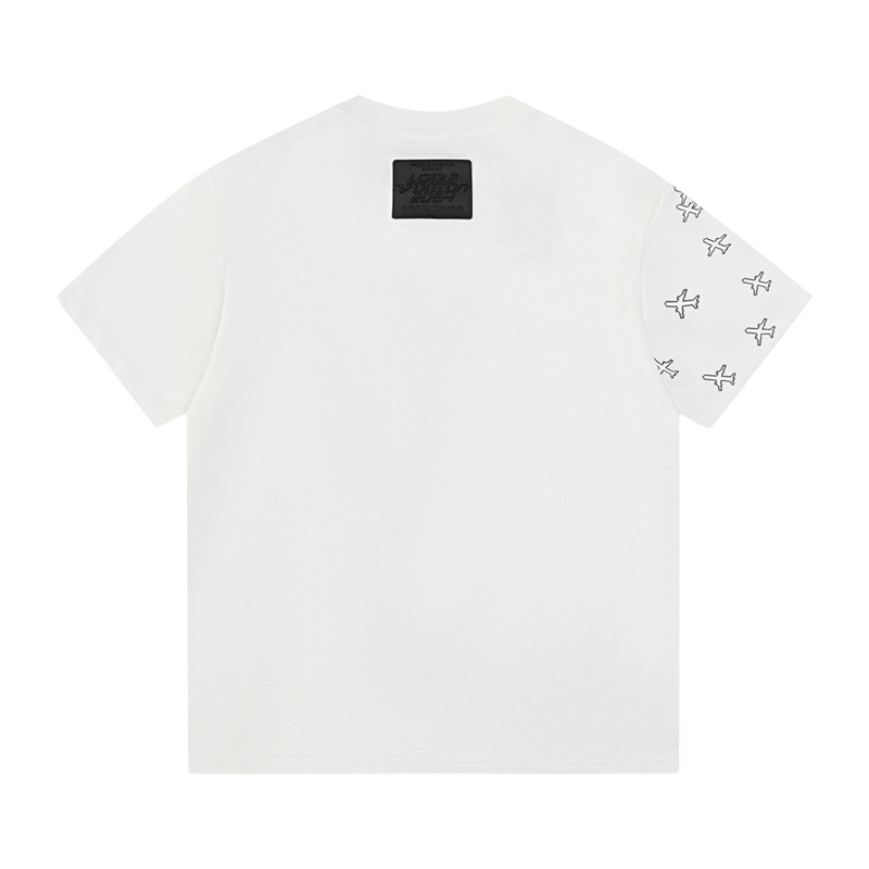 l**is V*t*n planes printed t shirt white