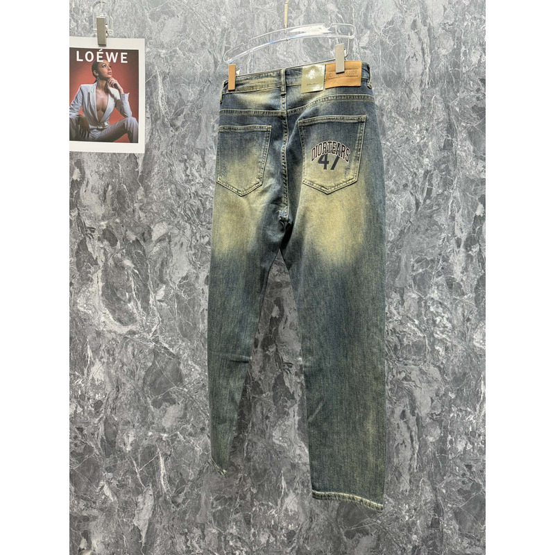 Versace Vintage Ripped Casual Wash Jeans